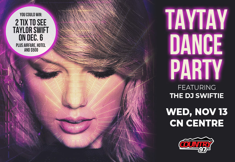 TayTay Dance Party poster